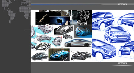 汽車外觀設計手繪|工業/產品|交通工具|listen默小喵 
